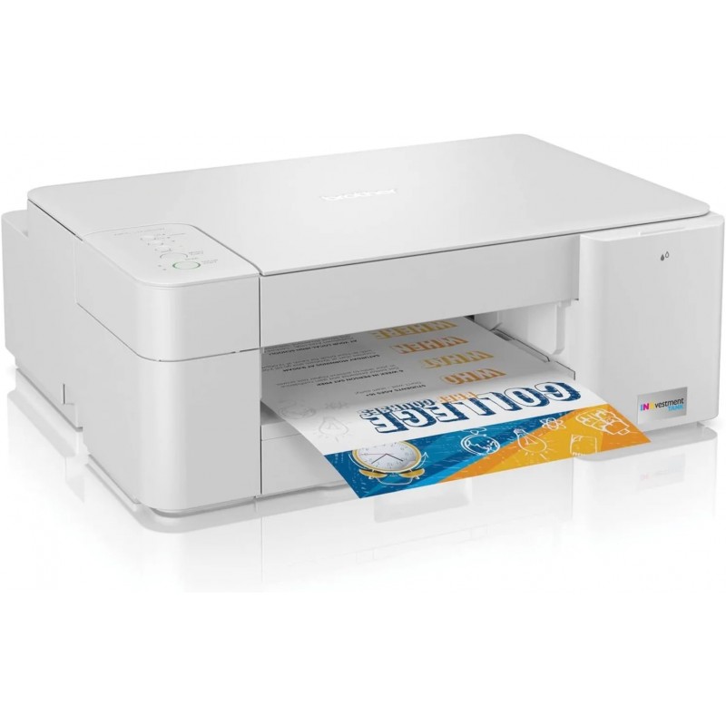 Brother MFC-J1205W INKvestment-Tank Wireless Multi-Function Color Inkjet Printer with Up to 1-Year in Box,white - Image 2
