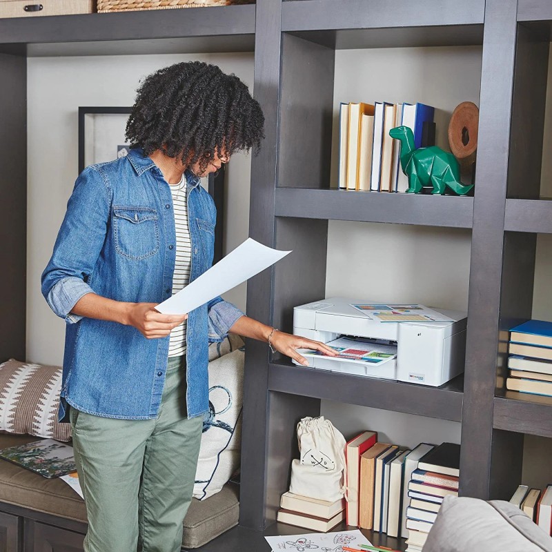 Brother MFC-J1205W INKvestment-Tank Wireless Multi-Function Color Inkjet Printer with Up to 1-Year in Box,white - Image 4